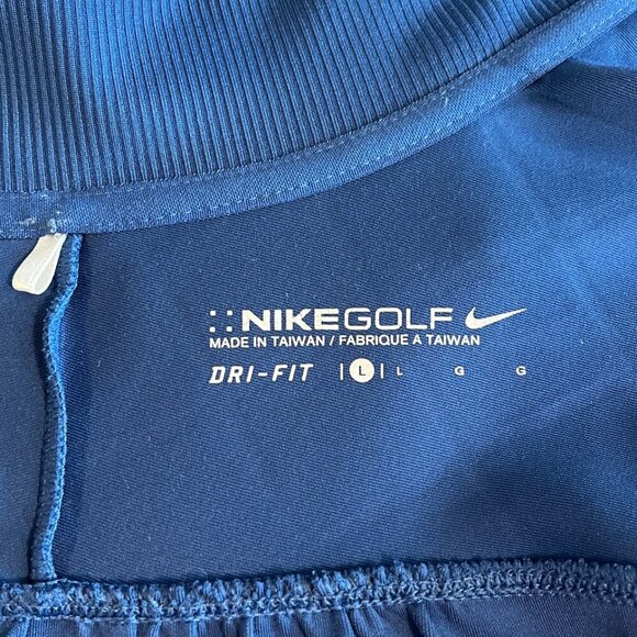 Nike Golf Dri Fit Woman's Jacket Blue Size Large - Picture 10 of 14